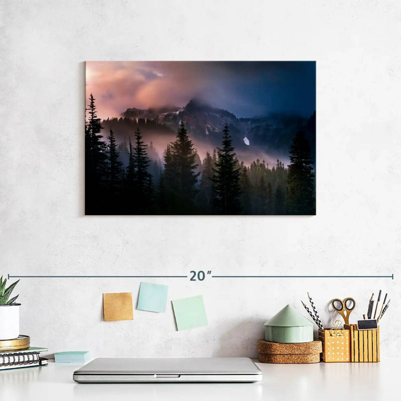Alvord Mt. Rainier Storm Mist, H 8 po x l 12 po