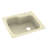 25'' L Mounting / Installation Required Single Bowl Solid Surface Kitchen Sink-38293727-38293741