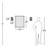Lila Flush Mounted Sconce