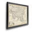Carte de l’Asie-impression d’art graphique sur toile encadrée-1024428053-1024428054