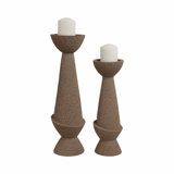 Set Of 2 16/20" Herstal Candle Holders