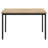 Garza 5-Piece Rectangular Dining Table Greige Oak