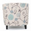 Fauteuil club en tissu