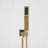 12" Rain Shower Head System - Wall Mounted With Hand Shower, Brass/sus304 Mixer Valve & 59" Hose