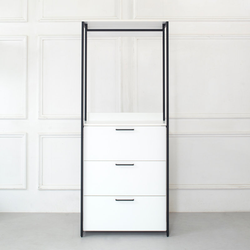 Walk-in en bois et métal
