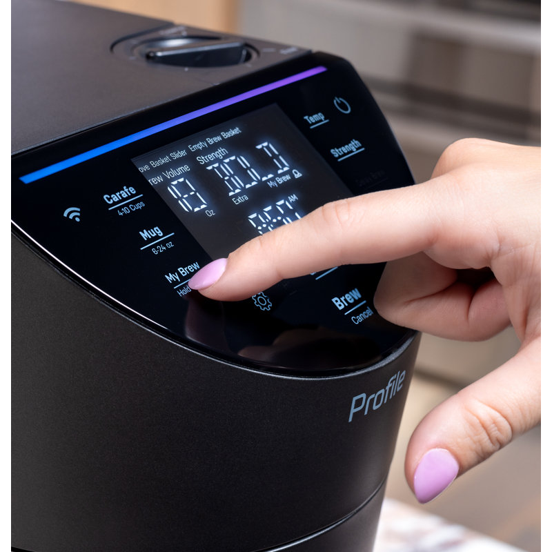 GE Profile Smart Grind and Brew Coffee Maker with Podless Single Serve