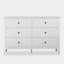 Amberrae 6 Drawer 119.4cm W Double Dresser-1932560709