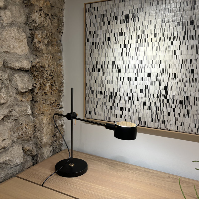 G.O. Desk Table Lamp, Matt Black