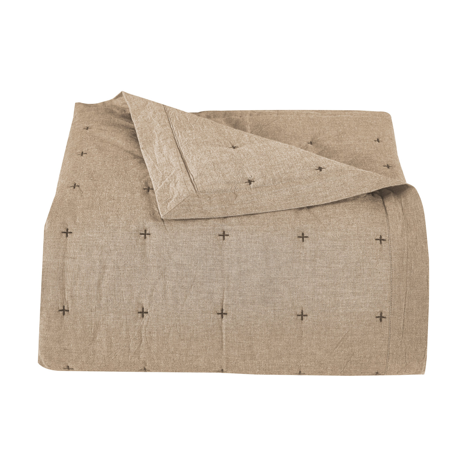 Ethan Cotton Quilt Set, King Quilt + 2 Shams