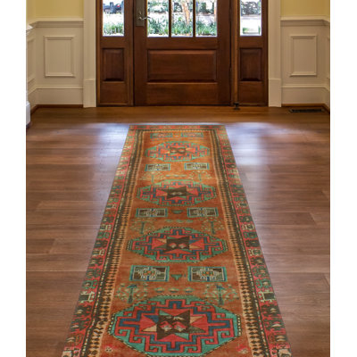 Merranda One-of-a-Kind 2'11" X 9'2" 1980s Runner Wool Area Rug