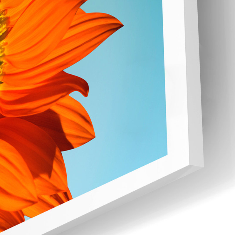  «Sunflowers» par Mark Ashkenazi, art mural en verre acrylique, H 12 po x l 12 po x P 0,13 po
