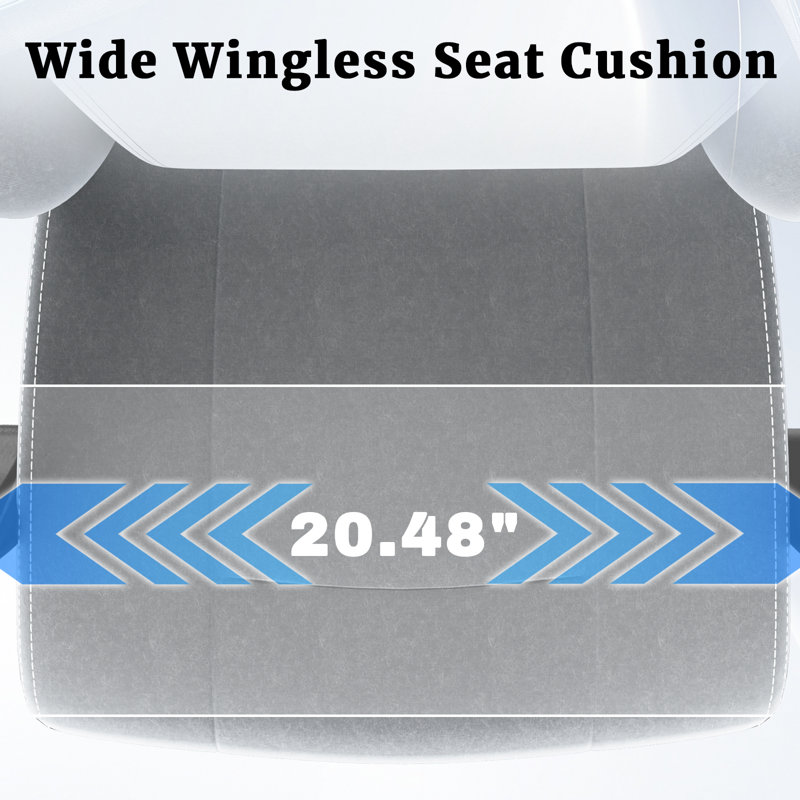 Ergonomic Gaming Chair, Video Game Chair With Massage Lumbar Support And Footrest, Height Adjustable Fabric Computer Chair With Pocket Spring Cushion