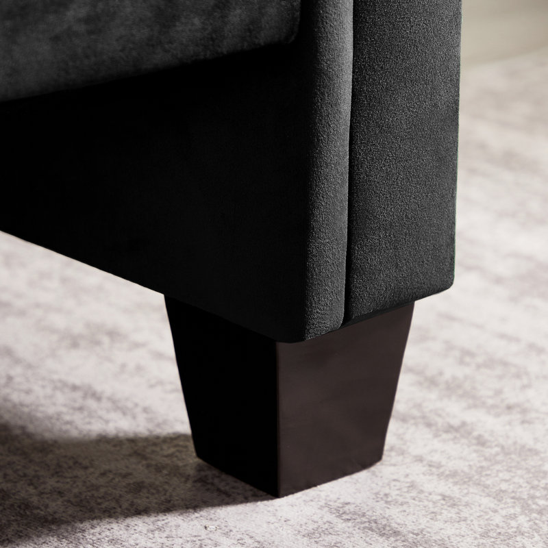 Rectangular Large Sofa Stool, Upholstered Sofa
