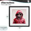 Hipster Cat in Stylish Veste, reproduction encadrée sous verre, design par Roozbeh-1073670544-1073670547