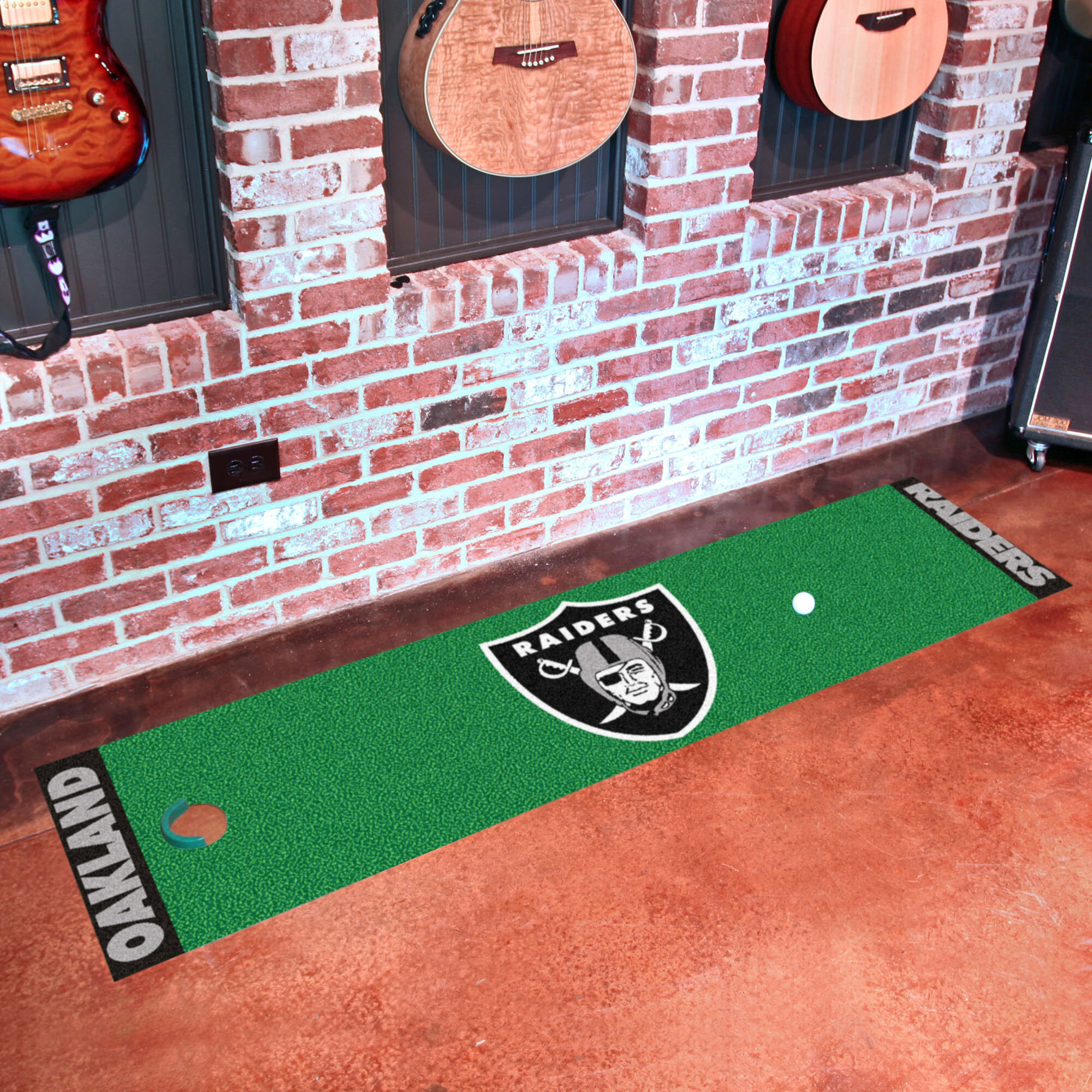 Raiders Field runner Mat - Nylon 30 x 72