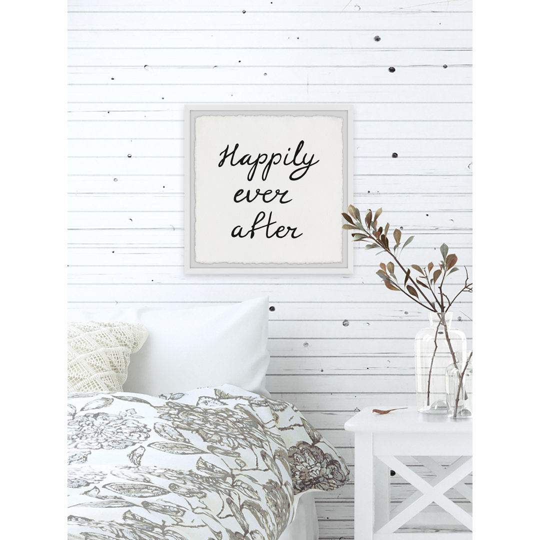 "Happily Ever After II" Framed Painting Print