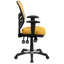 Mid-Back Mesh Multifunction Executive Swivel Ergonomic Office Chair with Adjustable Arms-63480811