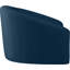 Fauteuil demi-tonneau en velours Alaw-1910994065