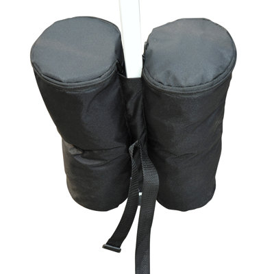Outsunny 15 kg Heavy Duty Gazebo Weight Sand Bags 4 Pcs Leg Weights Base