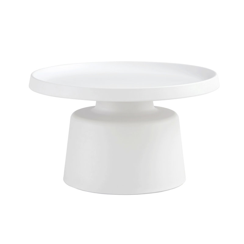 Set Of 2 Round Metal Side Coffee Table