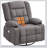 Kneading Massage Rocker Recliner Chair With 4-Point 3D Kneading Massage, Heat, And Rocking Function For Ultimate Relaxation-1662760013
