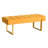 Laytona 46.5"W Tufted Bedroom Bench Entryway Bench with Metal Legs-2086009417-2089941119