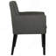 Ensemble de salle à manger 7 pièces Houston gris anthracite et noir-117812693
