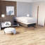 Sommier tapissier / base en bois fendu pour support de matelas, entièrement assemblé-457351297-457351296