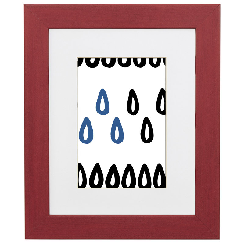 Cadre photo Colori, 8 po x 12 po, 12 po x 16 po emmêlé à 8 po x 12 po, Rouge