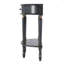 Mozart Demilune Console Table with Storage-1700430960