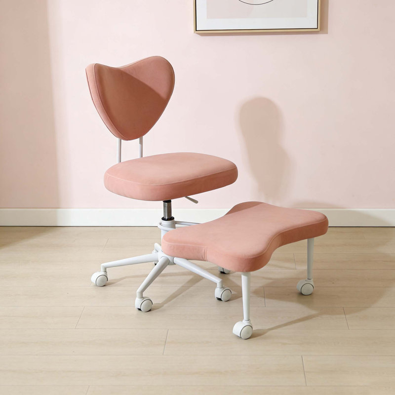 Meditation chair, an ergonomic cross-legged seating chair with lumbar support and a height-adjustable seat cushion, ideal for people engaged in high-intensity office work