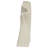 Abstract Wave Form Ceramic Sculpture for Home Decor - Modern Organic Tabletop Decorative Accent for Living Room or Console Display - 18", Ivory