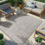 Grey Modern Outdoor Rug, Geometric Stain Resistant Easy to Clean Rug For Patio, Balcony, Decks & Garden-43074576