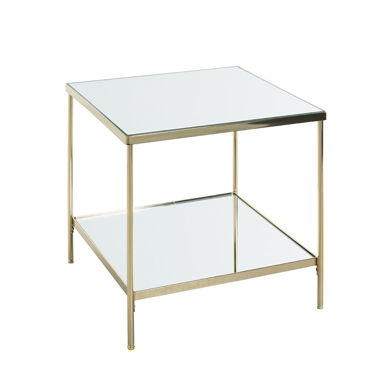 Carnahagh End Table, Brass -plated