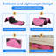 Tapis de gymnastique épais et multicolore 4 pi x 8 pi x 2 po Polar Aurora