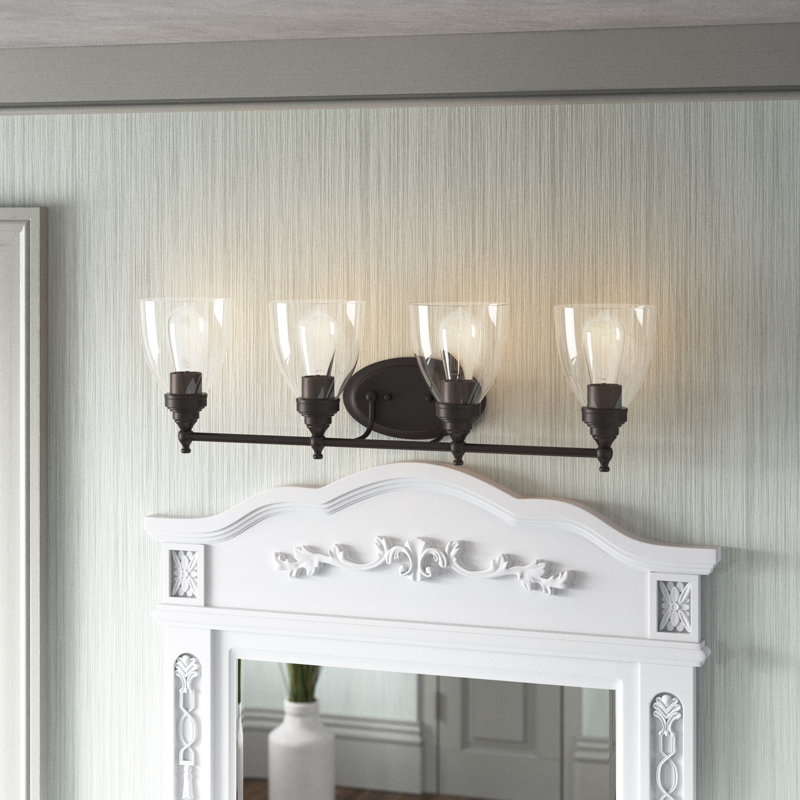 Éclairage pour salle de bain 4 lumières Edel