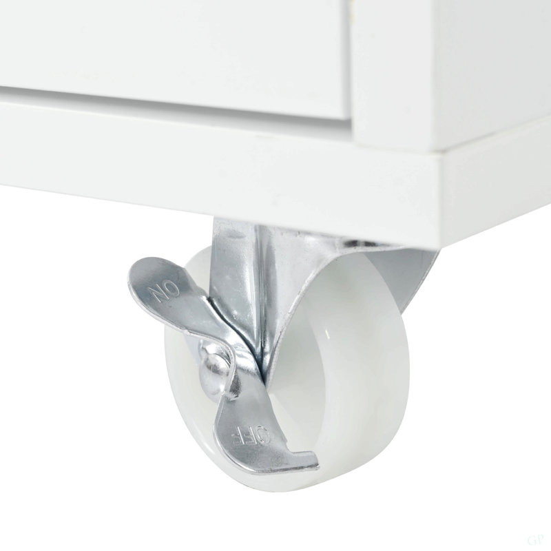 Îlot de cuisine roulant avec table allongée, îlot de cuisine sur roulettes avec lumières DEL, prises de courant et 2 portes en verre cannelé, îlot de cuisine avec compartiment de rangement et 3 tablettes ouvertes latérales