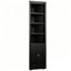 Grande armoire de rangement d'angle avec 2 portes et tablettes réglables-129424058