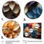 Dahlia Field Vibrant Composition II - Floral Wall Decor-1571195666-1571195671