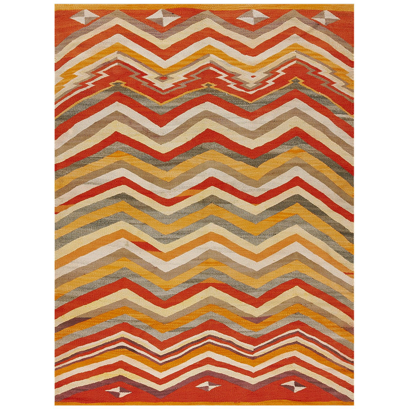 Tapis Navajo amérindien des années 1880