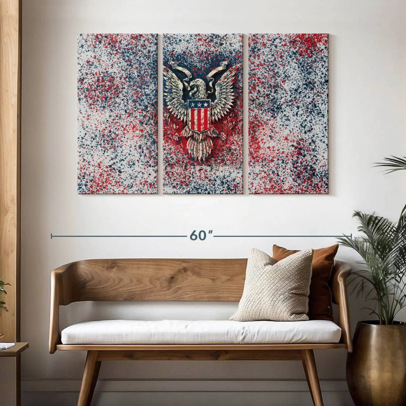 Lelar American Eagle Insignia, 32" H x 50" W