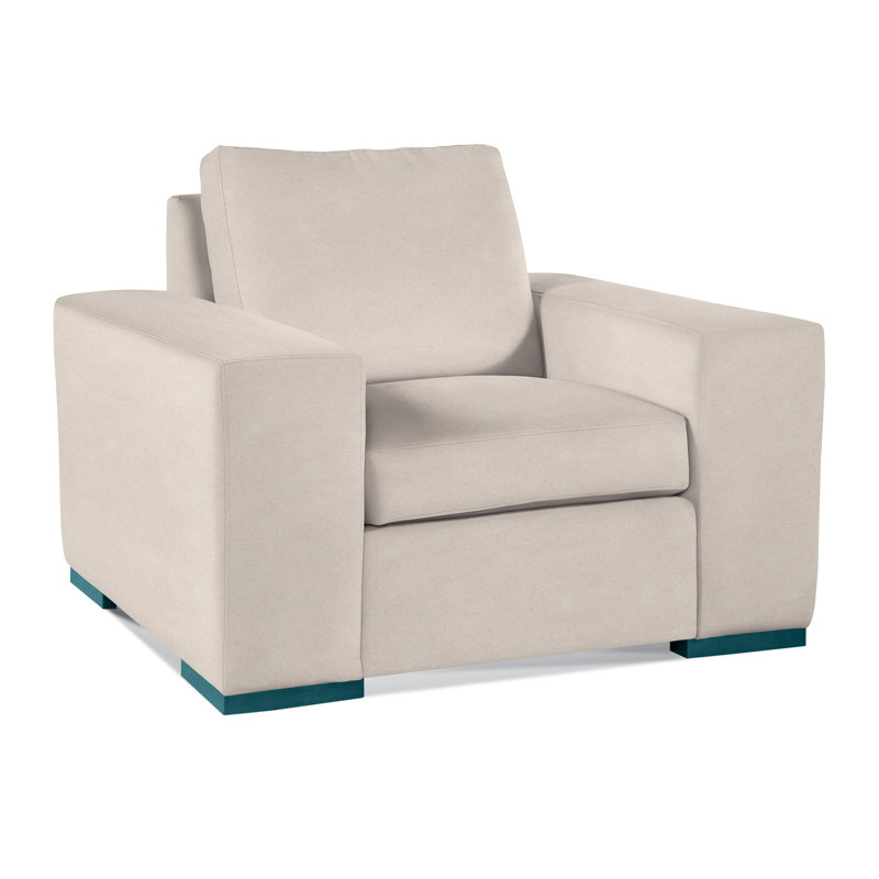 Memphis Armchair, Black, Elite Dove Linen