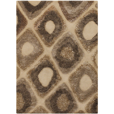 Tapis brun Chokan
