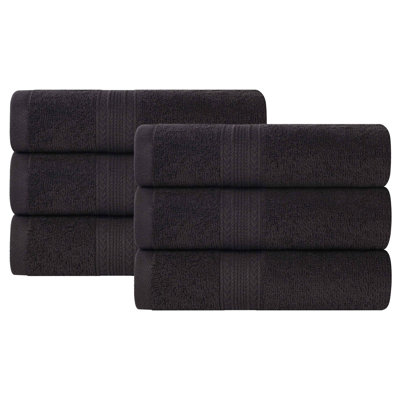 Hannu 450 GSM Eco-Friendly 100% Ringspun Sustainable Cotton Solid Hand Towel Set