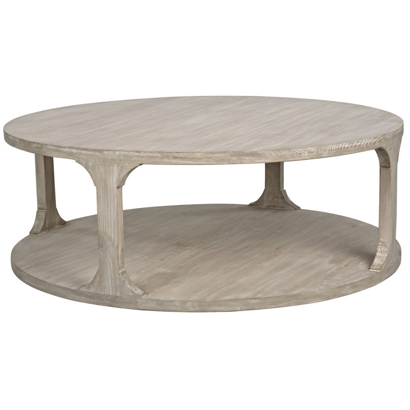 Gimso Solid Wood Coffee Table, Espresso, 17" H x 48" L x 48" W