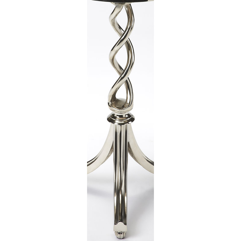 Ashvihan Tempered Glass Tray Top End Table