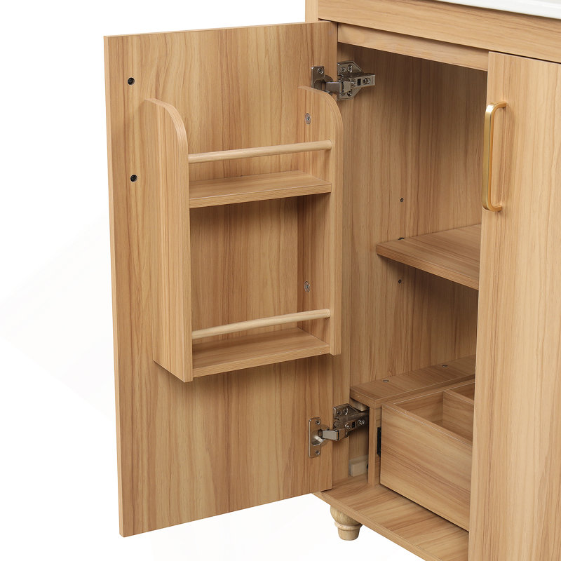 Meuble-lavabo multifonctionnel 30 po avec lavabo et meuble-lavabo 30 po
