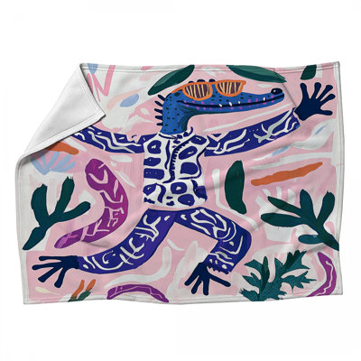 Jeté Quirky Crocodile