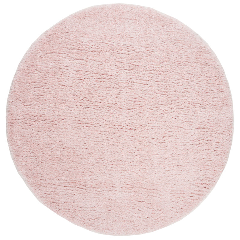 Madrid Shag 200 Performance Solid Color Rug, Round 8'