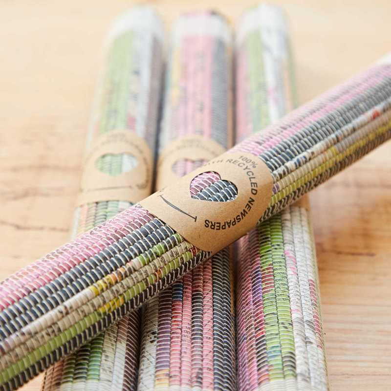 Striped Rectangle Placemat
